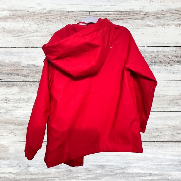 Nike Kids Rain/Repel Jacket Red Hooded Size 6 (5-6 yrs / 110-116 cm) EUC - Picture 3 of 10